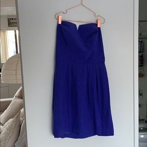 Amanda Uprichard Blue Party Dress